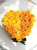yellow-roses-heart-box-arrengement-flowers-in-serik-1.webp